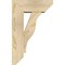 Ekena Millwork Funston Slat Rough Sawn Bracket w/ Offset Brace, Douglas Fir, 6"W x 14"D x 22"H BKT0604X14X22FST06RDF - alternate 4